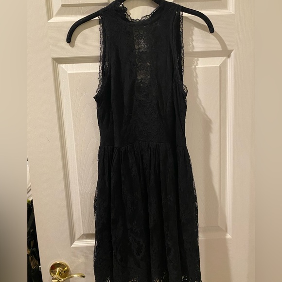 FREE PEOPLE VERUSHKA LACE MINI DRESS    NWT - Picture 8 of 10